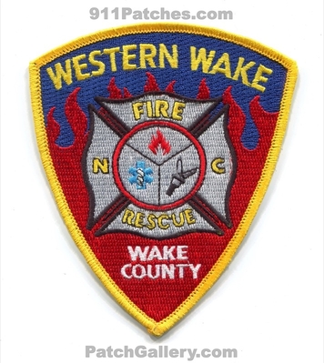 Western Wake Fire Rescue Department Patch (North Carolina)
Scan By: PatchGallery.com
Keywords: dept. county co.