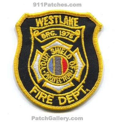 Westlake Fire Department Patch (Texas)
Scan By: PatchGallery.com
Keywords: dept. org. 1975 your shield of protection