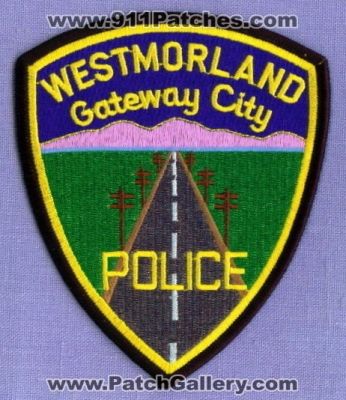 Westmorland Police Department (California)
Thanks to apdsgt for this scan.
Keywords: dept.