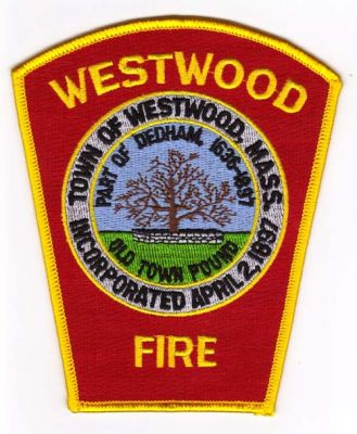 Westwood Fire
Thanks to Michael J Barnes for this scan.
Keywords: massachusetts town of