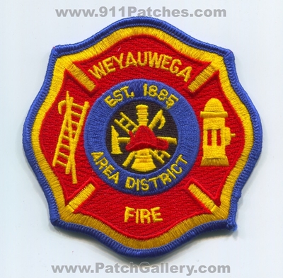 Weyauwega Area Fire District Patch (Wisconsin)
Scan By: PatchGallery.com
Keywords: dist. department dept. est. 1885