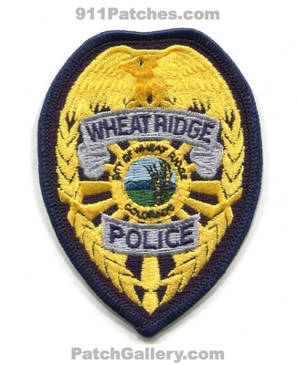 Wheat Ridge Police Department Patch (Colorado)
Scan By: PatchGallery.com
Keywords: dept. wheatridge