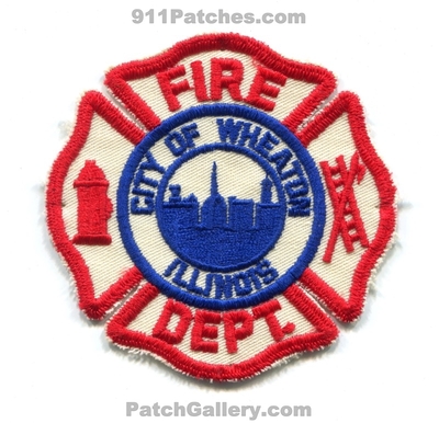 Wheaton Fire Department Patch (Illinois)
Scan By: PatchGallery.com
Keywords: city of dept.