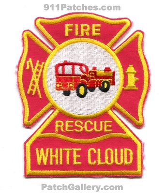 White Cloud Fire Rescue Department Patch (Michigan)
Scan By: PatchGallery.com
Keywords: dept.
