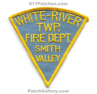 White River Township Fire Department Smith Valley Patch (Indiana)
Scan By: PatchGallery.com
Keywords: twp. dept.