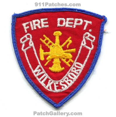 Wilkesboro Fire Department Patch (North Carolina)
Scan By: PatchGallery.com
Keywords: dept.