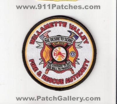 Willamette Valley Fire and Rescue Authority (Oregon)
Thanks to Bob Brooks for this scan.
Keywords: &