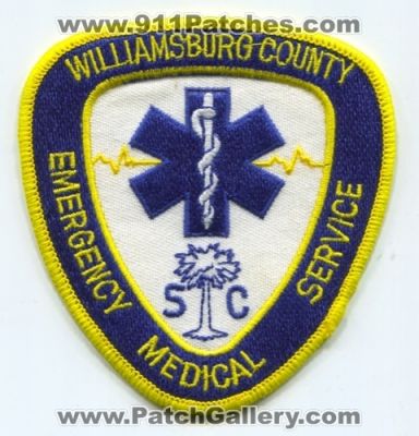 Williamsburg County Emergency Medical Services (South Carolina)
Scan By: PatchGallery.com
Keywords: ems emt paramedic sc