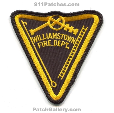 Williamstown Fire Department Patch (West Virginia)
Scan By: PatchGallery.com
Keywords: dept.