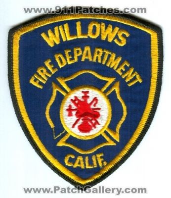 Willows Fire Department (California)
Scan By: PatchGallery.com
Keywords: dept. calif.