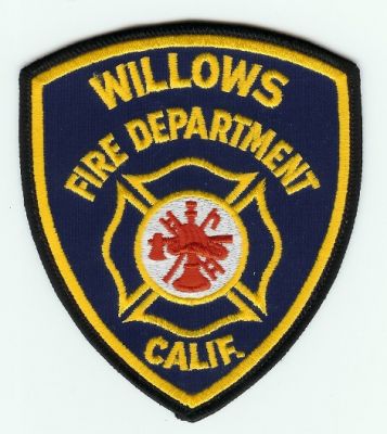Willows Fire Department
Thanks to PaulsFirePatches.com for this scan.
Keywords: california