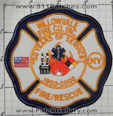 Willowvale Fire Rescue Company Inc 50 Years (New York)
Thanks to swmpside for this picture.
Keywords: co. inc. ny
