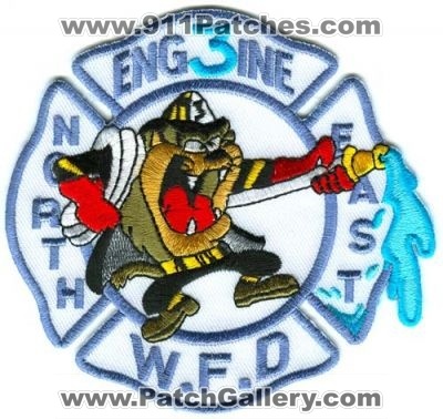 Wilmington Fire Department Engine 3 (Delaware)
Scan By: PatchGallery.com
Keywords: dept. w.f.d. wfd north east taz