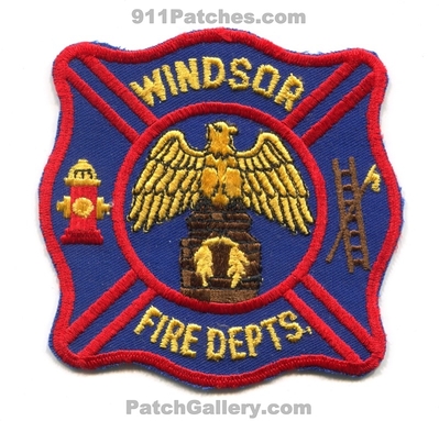 Windsor Fire Departments Patch (Connecticut)
Scan By: PatchGallery.com
Keywords: depts. dept.