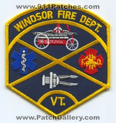 Windsor Fire Department (Vermont)
Scan By: PatchGallery.com
Keywords: dept. vt.