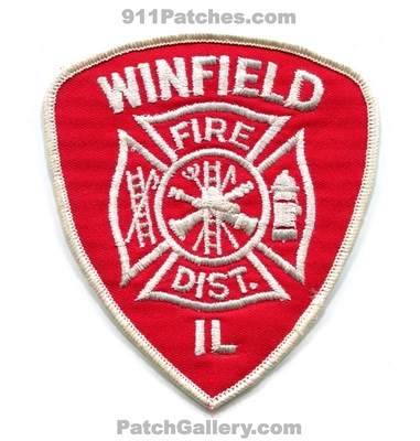 Winfield Fire District Patch (Illinois)
Scan By: PatchGallery.com
Keywords: dist. department dept.