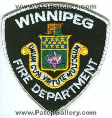 Winnipeg Fire Department (Canada MB)
Scan By: PatchGallery.com

