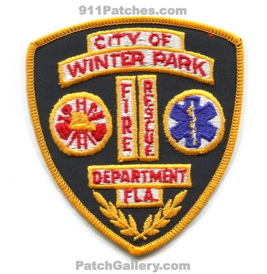 Winter Park Fire Rescue Department Patch (Florida)
Scan By: PatchGallery.com
Keywords: city of dept. fla.