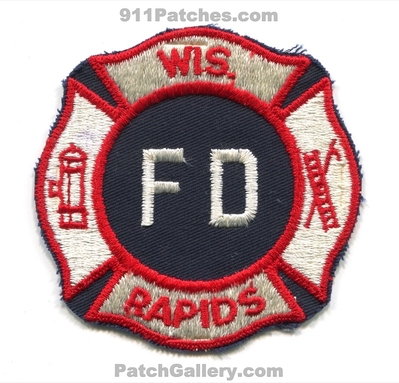 Wisconsin Rapids Fire Department Patch (Wisconsin)
Scan By: PatchGallery.com
Keywords: wis. dept. fd