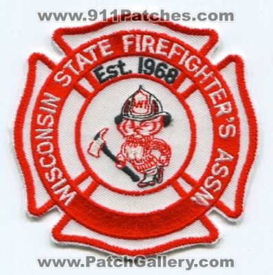 Wisconsin State FireFighters Association (Wisconsin)
Scan By: PatchGallery.com
