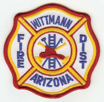 Wittmann Fire Dist
Thanks to PaulsFirePatches.com for this scan.
Keywords: arizona district