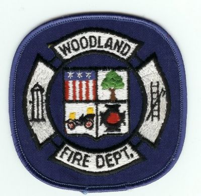 Woodland Fire Dept
Thanks to PaulsFirePatches.com for this scan.
Keywords: california department