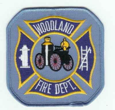 Woodland Fire Dept
Thanks to PaulsFirePatches.com for this scan.
Keywords: california department