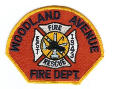 Woodland Avenue Fire Dept
Thanks to PaulsFirePatches.com for this scan.
Keywords: california department rescue