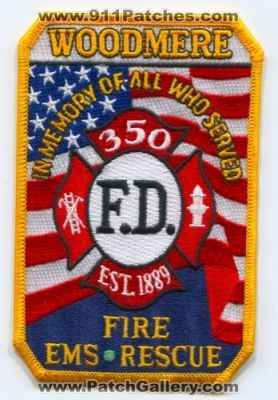 Woodmere Fire Department (New York)
Scan By: PatchGallery.com
Keywords: dept. f.d. fd ems rescue in memory of all who served 350