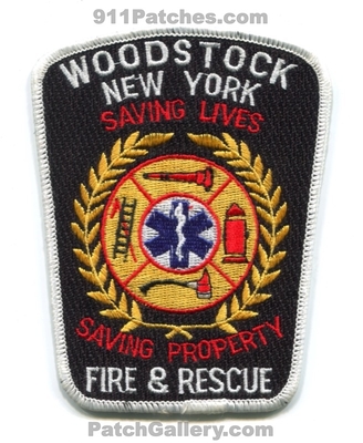 Woodstock Fire Rescue Department Patch (New York)
Scan By: PatchGallery.com
Keywords: & and dept. saving lives property