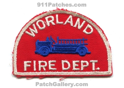 Worland Fire Department Patch (Wyoming)
Scan By: PatchGallery.com
Keywords: dept.