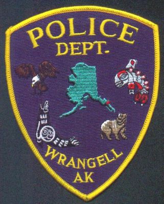 Wrangell Police Dept
Thanks to EmblemAndPatchSales.com for this scan.
Keywords: alaska department
