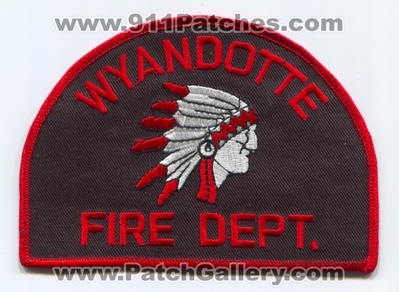 Wyandotte Fire Department Patch (Michigan)
Scan By: PatchGallery.com
Keywords: dept.