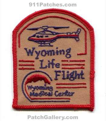 Wyoming Life Flight Patch (Wyoming)
Scan By: PatchGallery.com
Keywords: medical center air medical helicopter medevac ems ambulance