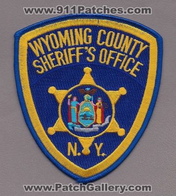 Wyoming County Sheriff's Department (New York)
Thanks to Paul Howard for this scan.
Keywords: sheriffs dept. office n.y.