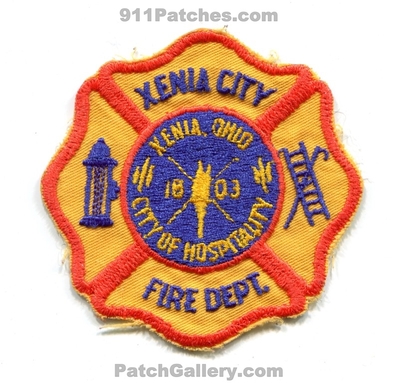 Xenia City Fire Department Patch (Ohio)
Scan By: PatchGallery.com
Keywords: dept. city of hospitality 1803