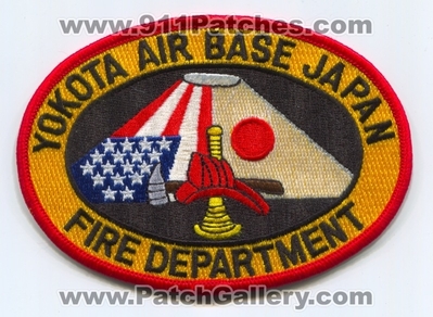 Yokota Air Base Fire Department Patch (Japan)
Scan By: PatchGallery.com
Keywords: ab dept.