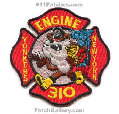 Yonkers Fire Department Engine 310 Patch (New York)
Scan By: PatchGallery.com
Keywords: dept. station