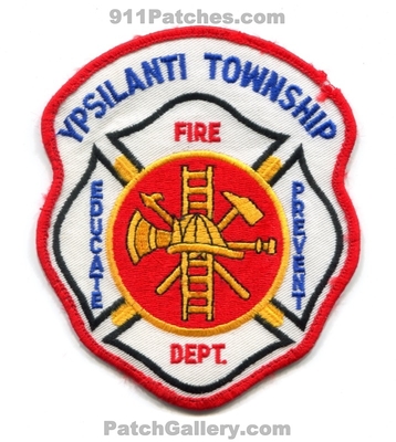 Ypsilanti Township Fire Department Patch (Michigan)
Scan By: PatchGallery.com
Keywords: twp. dept. educate prevent