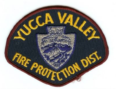 Yucca Valley Fire Protection Dist
Thanks to PaulsFirePatches.com for this scan.
Keywords: california district