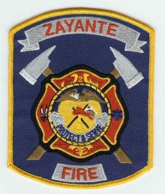 Zayante Fire
Thanks to PaulsFirePatches.com for this scan.
Keywords: california