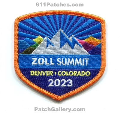 Zoll Summit 2023 Denver Patch (Colorado)
[b]Scan From: Our Collection[/b]
Keywords: ems ambulance