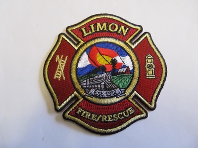 Limon Fire Rescue Department Patch (Colorado)
Uploaded by PatchGallery.com
Keywords: dept. train