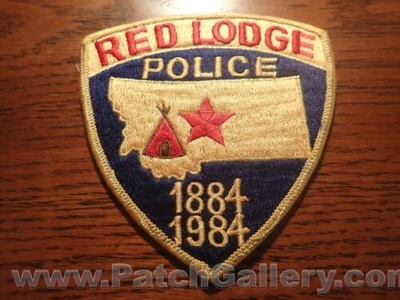 Red Lodge Police Department Patch (Montana)
Thanks to Jeremiah Herderich for the picture.
Keywords: dept. 1884 1984