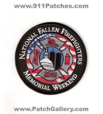 National Fallen FireFighters Memorial Weekend 2002 (Maryland)
Thanks to Bob Brooks for this scan.
