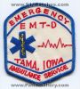 Emergency-Ambulance-Service-EMT-D-Tama-Patch-Iowa-Patches-IAEr.jpg