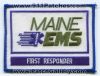 Maine-State-Emergency-Medical-Services-EMS-First-Responder-Patch-Maine-Patches-MEEr.jpg