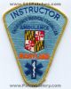 Maryland-State-Emergency-Medical-Technician-EMT-Ambulance-Instructor-EMS-Patch-Maryland-Patches-MDEr.jpg