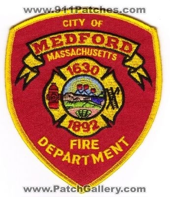 Medford Fire Department (Massachusetts)
Thanks to MJBARNES13 for this scan.
Keywords: city of