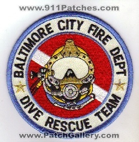 Baltimore City Fire Dept Dive Rescue Team (Maryland)
Thanks to diveresq5 for this scan.
Keywords: department bcfd